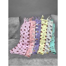 İsy İç Giyim Kız Çocuk Desenli Atlet 6 Lı Ekonomik Paket