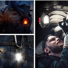 Zoli Şarjlı Çok Fonksiyonlu Cob Mini LED Fener 800 Lümen Kamp El Feneri Anahtarlık 6 Aydınlatma Modlu