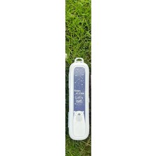 Derin Stok Beyaz Multi Renkli Kapaklı Kalemlik Kutusu -Çanta Içi Saklama - Diş Fırçası - Makyaj Fırçası Kutu