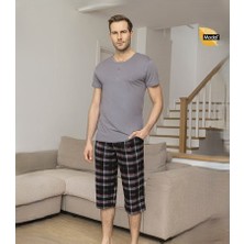 Aydoğan Erkek Modal Patlı Kısa Kollu Pijama Takımı