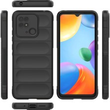 Derin Stok Redmi 10C Kılıf Optimum Silikon - Siyah