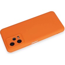 Derin Stok Redmi Note 12 5g Kılıf Nano Içi Kadife Silikon - Turuncu