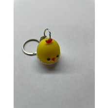 Lumiyo 20'li Paket Sevimli Civciv Anahtarlık – Yumurta Tasarımlı Dekoratif Anahtarlık