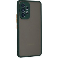 Derin Stok Galaxy A33 5g Kılıf Montreal Silikon Kapak - Yeşil