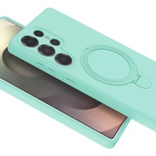 Derin Stok Galaxy S23 Magsafe Standlı Kapak - Su Yeşili