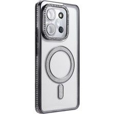 Derin Stok Redmi 15C 4g Joke Simli Magneticsafe Kılıf - Siyah