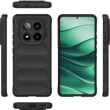 Derin Stok Redmi Note 14 4g Kılıf Optimum Silikon - Siyah