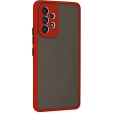 Derin Stok Galaxy A33 5g Kılıf Montreal Silikon Kapak - Kırmızı