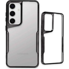 Derin Stok Galaxy S24 Kılıf Boyi Silikon Kapak - Lacivert