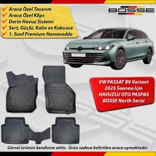 Vw Passat B9 Paspas Araca Özel Variant Stw 2025 Sonrası Derin Havuzlu Bosse North Serisi