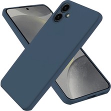 Derin Stok Galaxy A06 Kılıf First Silikon - Lacivert
