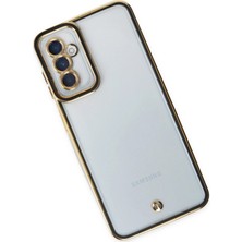 Derin Stok Galaxy M23 Kılıf Liva Lens Silikon - Siyah