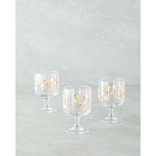 Renkli Cam Dondurma Kasesi 3’lü Set, 300 Ml, Şık ve Dayanıklı