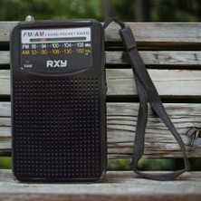 AyrStore Bariton Cep Tipi Mini Analog Radyo Siyah