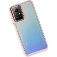 Derin Stok Redmi Note 12S Kılıf Dora Kapak - Pudra