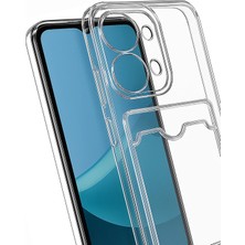 Derin Stok Redmi 15C 4g Kılıf Kart Şeffaf Silikon - Şeffaf