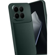 Derin Stok Mi 15T Auto Focus Karbon Kapak - Koyu Yeşil