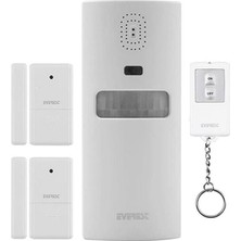 Derin Stok Everest EG-9830 Pır Kızılötesi Hareket Sensörlü Güvenlik Alarmı Uzaktan Kumandalı