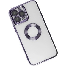 Derin Stok Iphone 14 Kılıf Slot Silikon - Mor