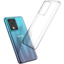 Derin Stok Galaxy S20 Kılıf Lüx Şeffaf Silikon