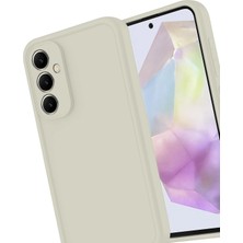 Derin Stok Galaxy A56 Kılıf Viera Silikon - Krem