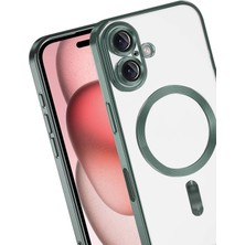 Derin Stok Iphone 17 Kross Magneticsafe Kapak - Koyu Yeşil