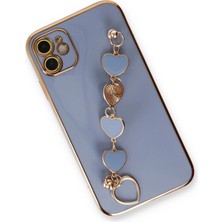 Derin Stok Iphone 12 Kılıf Esila Silikon - Gri