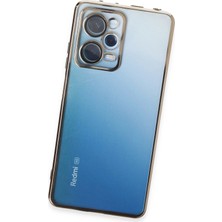 Derin Stok Redmi Note 12 5g Kılıf Lensli Silikon - Gold