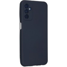 Derin Stok Galaxy M23 Kılıf Nano Içi Kadife Silikon - Lacivert