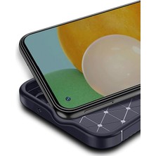 Derin Stok Tecno Spark 30 Kılıf Auto Focus Karbon Kapak - Lacivert