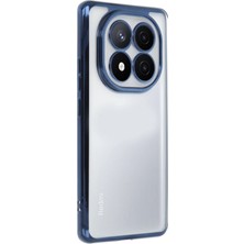 Derin Stok Redmi Note 14 5g Kılıf Lensli Silikon - Lacivert