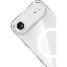 Derin Stok Iphone 17 Air Kılıf Pc Real Magsafe Kapak - Şeffaf