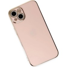 Derin Stok Iphone 15 Kılıf Volet Silikon - Pembe