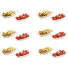 12'li Tokio Meze ve Atıştırmalık Tabağı Takımı, Şık ve Kullanışlı Set