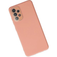 Derin Stok Galaxy A33 5g Kılıf Lansman Glass Kapak - Pembe