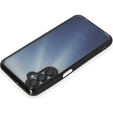 Derin Stok Galaxy A35 5g Kılıf Lensli Silikon - Siyah