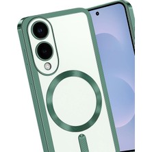 Derin Stok Galaxy S25 Edge Kross Magneticsafe Kapak - Koyu Yeşil