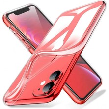 Derin Stok Iphone 11 Kılıf Lüx Şeffaf Silikon