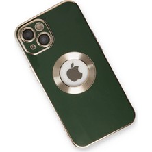 Derin Stok Iphone 14 Kılıf Store Silikon - Yeşil