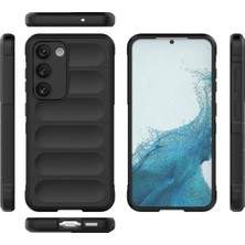 Derin Stok Galaxy S23 Kılıf Optimum Silikon - Siyah