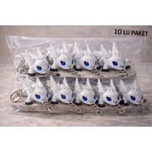 Lumiyo Ejderha Figürlü Anahtarlık 10'lu Paket
