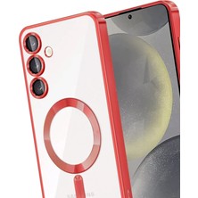 Derin Stok Galaxy A36 Kross Magneticsafe Kapak - Kırmızı