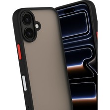 Derin Stok Iphone 17 Kılıf Montreal Silikon Kapak - Siyah