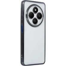 Derin Stok Redmi 14C Kılıf Lensli Silikon - Siyah