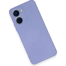 Derin Stok Y16 Kılıf Nano Içi Kadife Silikon - Lila