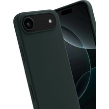 Derin Stok Iphone 17 Air First Silikon - Koyu Yeşil