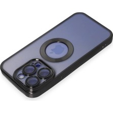 Derin Stok Iphone 15 Kılıf Slot Silikon - Siyah