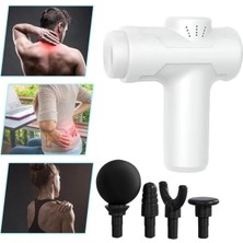 Derin Stok MINI-8211 Şarjlı Sporcu Koşucu Darbeli Titreşimli Masaj Aleti 6 Kademeli 2000MAH