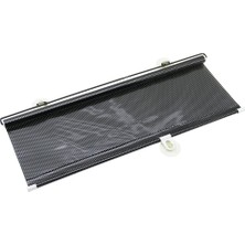 Go İthalat Oto-Araç - Ev - Ofis Cam Paneli Güneşlik Pvc Perde Makaralı Aç-Kapa 58X125CM Vantuzlu Montaj (3791)