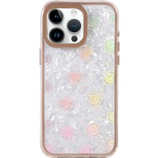 Derin Stok Iphone 14 Lumi Desenli Kapak - Çöl Titanyum